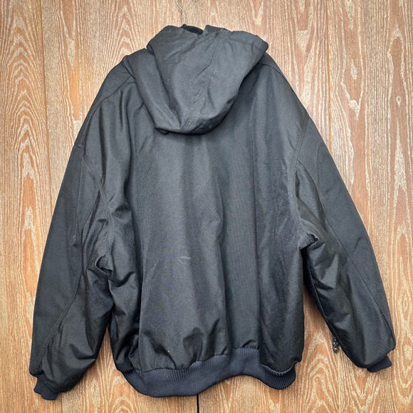Carhartt Yukon Extremes Insulated Hooded Jacket Mens 5XL Regular J133 Full Zip - Picture 3 of 8